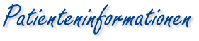 Patientinformationen
